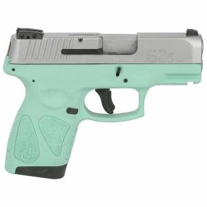 Taurus 1G2S939C G2S  9mm Luger 3.26 7+1 Cyan Stainless Steel Cyan Polymer Grip