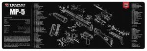 TekMat TEKR36HKMP5 Original Cleaning Mat  HK MP5 Parts Diagram 12 x 36