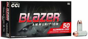 CCI 3597 Blazer  10mm Auto 200 gr Total Metal Jacket (TMJ) 50 Bx/ 20 Cs