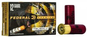 Federal PB127DPRS Premium Vital-Shok TruBall Deep Penetrator 12 Gauge 2.75 1 oz Slug Shot 5 Bx/ 50 Cs