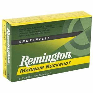 Remington Ammunition 12HB00 Express Magnum  12 Gauge 3 15 Pellets 00 Buck Shot 5rd Box