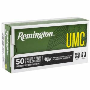 Remington Ammunition L9MM2 UMC  9mm Luger 124 gr Full Metal Jacket (FMJ) 50 Bx/ 10 Cs