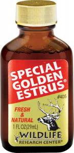 Wildlife Research 405 Special Golden Estrous  Deer Attractant 1 oz