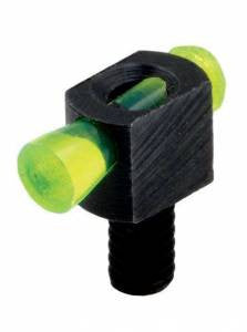 Hiviz BD1007G Threaded Front Spark II Green Fiber Optic Black
