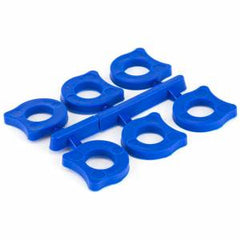 Wilson Combat 2B Shok-Buff Recoil Buffers 1911 Full Size Blue Polyurethane Handgun 6 Pack