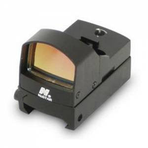 NCStar DDAB Micro  1x 23.5x16.8mm Obj 2 MOA Illuminated Red Dot Black Anodized CR2032 Lithium