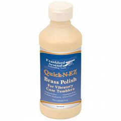 Frankford Arsenal 887335 Quick-N-Ez Brass Polish 8 oz Squeeze Bottle