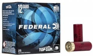 Federal TGL1275 Top Gun  12 Gauge 2.75 1 1/8 oz 7.5 Shot 25 Bx/ 10 Cs
