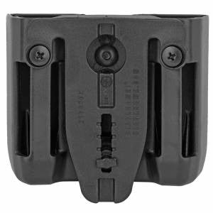 Blackhawk 410610PBK Double 9mm/10mm/40S&W/45ACP Double Stack Polymer Black