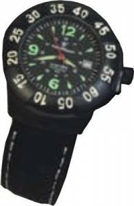 S&W MEN'S EXTREME OPS WATCH BLACK RUBBER WRIST STRAP