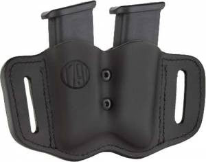 1791 Gunleather MAGF22SBLA MAGF  Double Black Leather