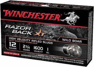 Winchester Ammo S12RBSS Razorback XT High Velocity 12 Gauge 2.75 1 oz 5 Bx/ 20 Cs