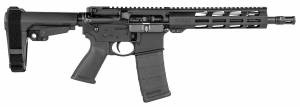 Ruger 8570 AR-556  5.56x45mm NATO 10.50 30+1 Black Hard Coat Anodized SBA3 Pistol Brace Stock Black Polymer Grip