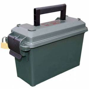 MTM AC30T11 Ammo Can  5 x 11.30 x 7.20 Polypropylene Forest Green Tall for 30 Cal