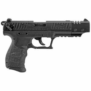 Walther Arms 5120334 P22 Target *CA Compliant 22 LR 5 10+1 Black Black Polymer Grip