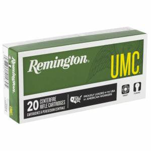 Remington Ammunition L300AAC4 UMC  300 AAC Blackout 220 GR Open Tip Flat Base (OTFB) 20 Bx/ 10 Cs