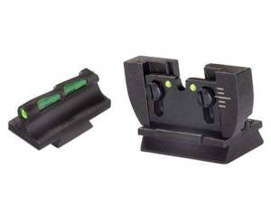 Hiviz RG1022 LiteWave Night Sight Set Ruger 10/22 Interchangeable Green/Red/White Black