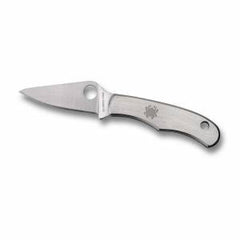 Spyderco C133P Bug  1.31 3Cr13 Stainless Steel Flat Ground Stainless Handle Folding