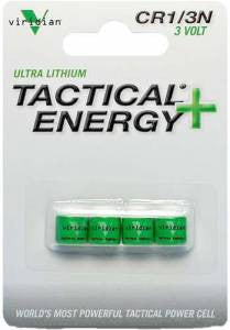 Viridian 13N4 1/3N  3v Lithium 4 Pack