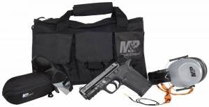 Smith & Wesson 13114 M&P 380 Shield EZ Bundle 380 ACP 3.68 8+1 Black Armornite Stainless Steel, Polymer Grip