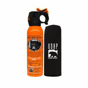 UDAP 12VHP Bear Spray  with Hip Holster OC Pepper 30 ft Range