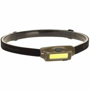 Streamlight 61707 Bandit USB Headlamp 180/135/35/25 Lumens White/Green LED Polycarbonate Coyote Lithium Ion