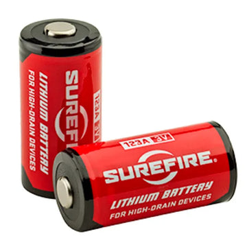 Surefire SF6BC CR123A High Performance 3v Lithium 1500 mAh 6 Pack