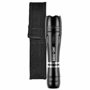 Sabre S3000SF Tactical Stun Gun With Flashlight Black 130 Lumen
