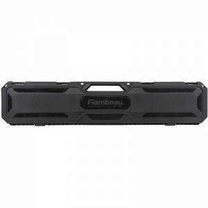 Flambeau 6448SC Express Gun Case 48 Rifle/Shotgun 46.125 L x 9.25 W x 3.5 D Polymer Black