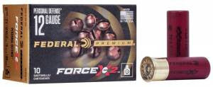 Federal PD12FX200 Force X2 12 Gauge 2.75 9 Pellets 00 Buck Shot 10 Bx/ 5 Cs