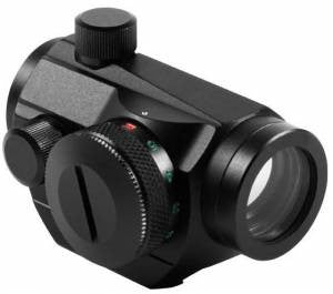 Aim Sports RTDT125 Micro Dot 1x 20mm 4 MOA Dual Illuminated Red/Green Dot CR2032 Lithium Black