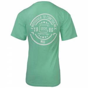 Glock AA75140 Crossover  Turquoise XL Short Sleeve