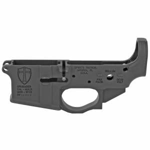 Spikes STLS022 Crusader AR Platform Multi-Caliber Black Hardcoat Anodized