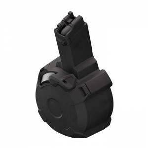 Magpul MAG1035-BLK PMAG D-50 EV9 9mm Luger CZ Scorpion Evo 3 S1 50rd Black Drum