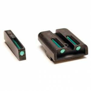 Truglo TG131XT Brite-Site TFO Springfield XD Tritium/Fiber Optic Green Front/Rear Black