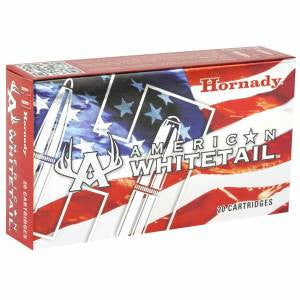 Hornady 81489 American Whitetail  6.5 Creedmoor 129 gr InterLock Spire Point 20 Bx/ 10 Cs