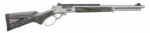 Marlin 70478 1895 Big Loop 45-70 Gov Caliber with 6+1 Capacity, 19 Barrel, Polished Stainless Metal Finish & Gray Laminate Fixed Stock Right Hand (Full Size)