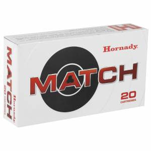 Hornady 81491 Match  6.5 Creedmoor 120 gr Extremely Low Drag-Match 20 Bx/ 10 Cs