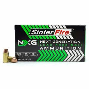 SINTERFIRE SF38075NXG 380 AUTO 75GR LEADFREE 50/20