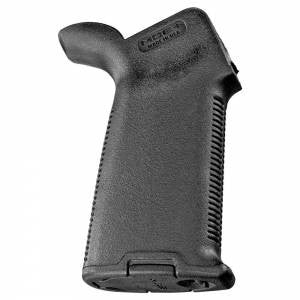 Magpul MAG416-BLK MOE+ Grip AR Platform Black Polymer w/Wrap-Around Rubber Overmolding