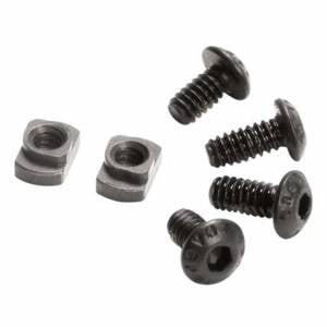 Magpul MAG615-BLK M-LOK T-Nut Replacement Set  Chromoly Steel Black Manganese Phosphate