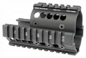 MIDWEST MINI DRACO PSTL QUAD RAIL BK