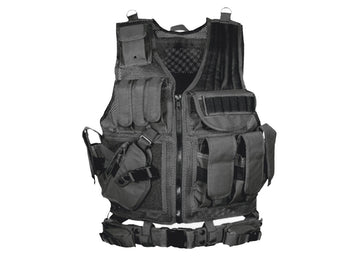 UTG 547 Tactical Vest Left Handed - Black