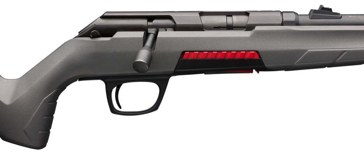 Winchester Xpert 22 LR 10+1 18" Target Crown Barrel, Matte Black Steel Receiver, Picatinny Rail Forend, Gray Adjustable Synthetic Stock